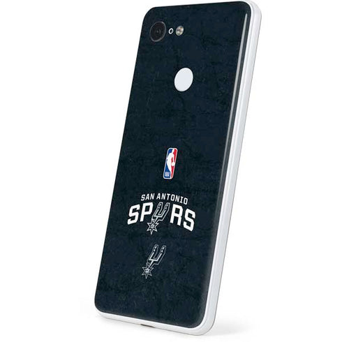 NBA San Antonio Spurs Distressed Google Pixel 3 Skin